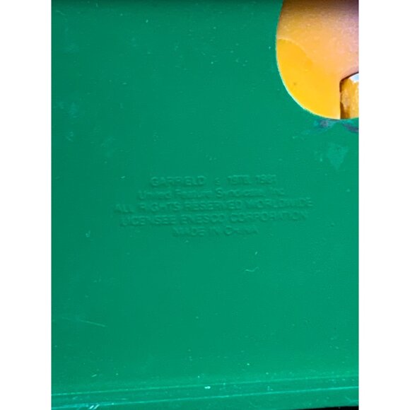 Vintage 1996 Garfield Holiday Cat Napping Christmas Enesco Ornament - Picture 7 of 9